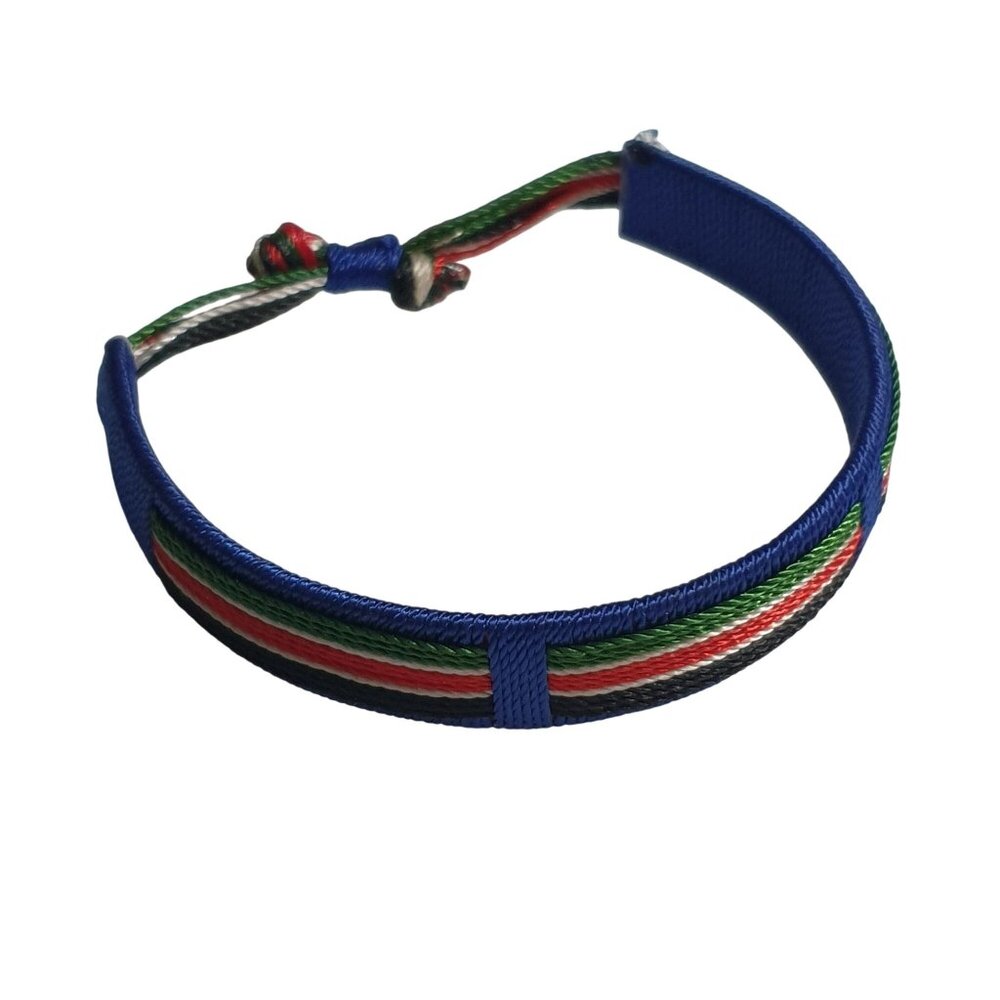 Handcrafted Multicolor Woven Friendship Bracelet Adjustable Vibrant Colors Gift